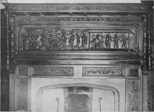 Mantel In The Study, Holywells, Ipswich.