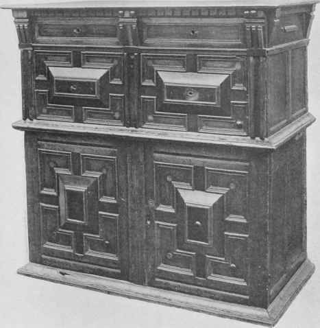 Oak Cabinet.