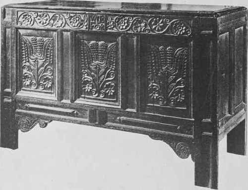 Oak Chest.