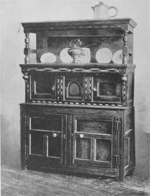 Oak Court Cupboard.