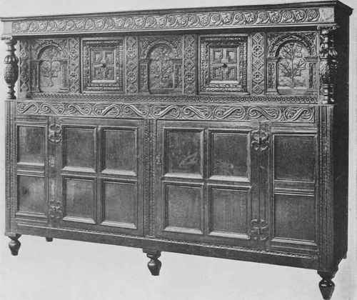 Oak Court Cupboard.
