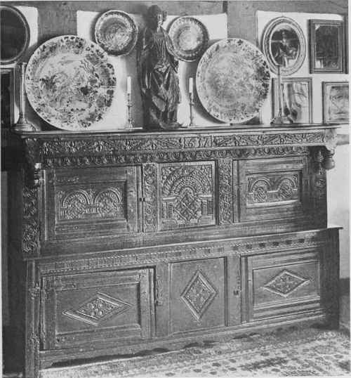 Oak Court Cupboard.