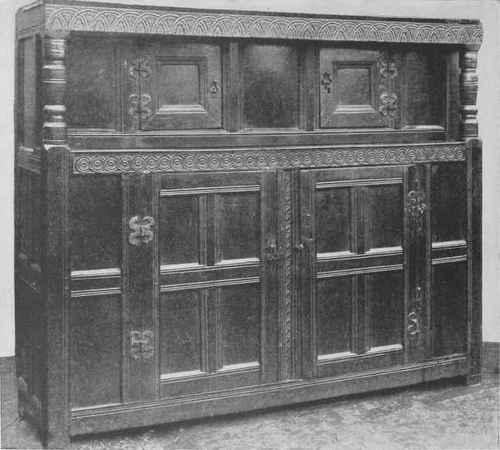 Oak Court Cupboard.