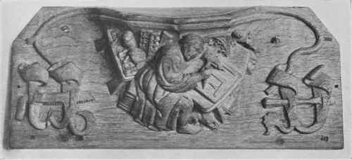 Oak Misericord.