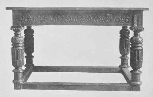 Oak Table.