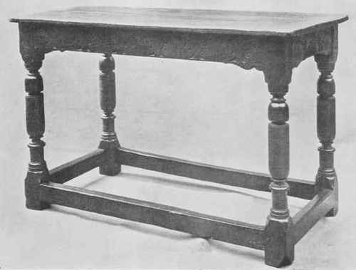 Oak Table.