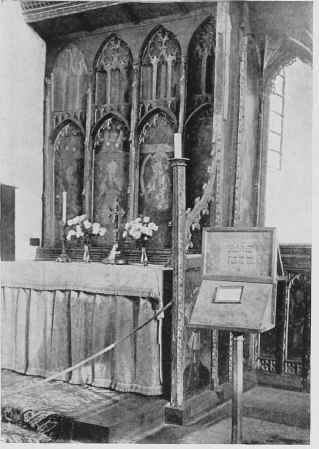 Ranworth Chancel Screen N. Altar And Reredos.
