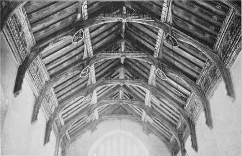 Ufford, Suffolk, Chancel Roof.