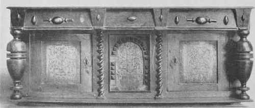 Upper Part Of Buffet.