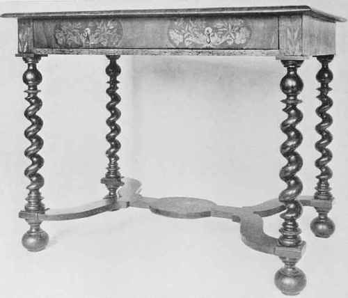 Walnut Table.