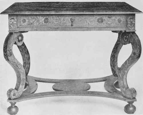 Walnut Table.