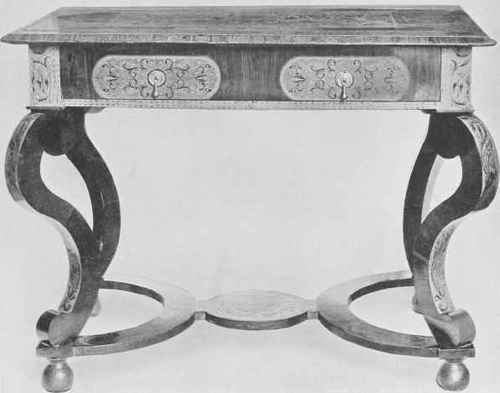 Walnut Table.