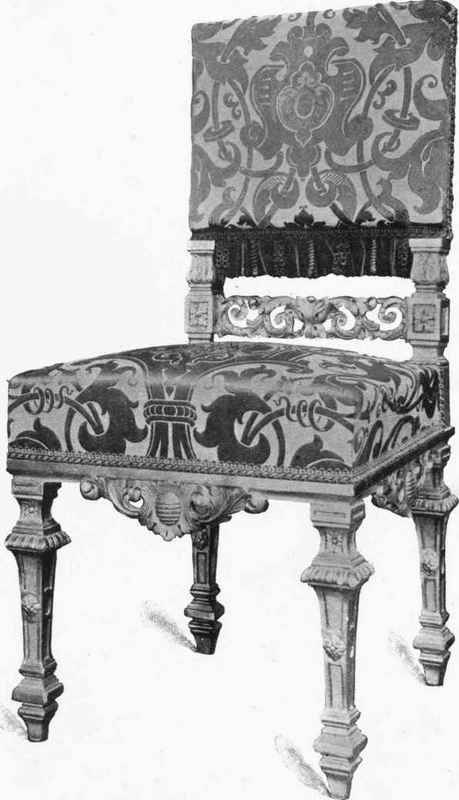 CHAIR. Epoch Louis XIII. Palace of Elysee.