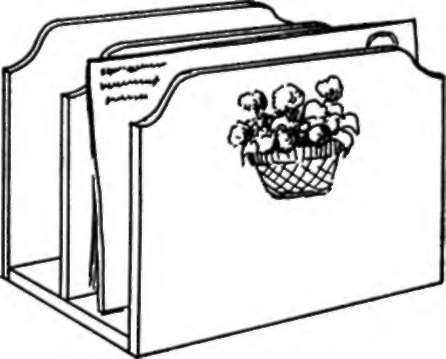 Desk Letter File