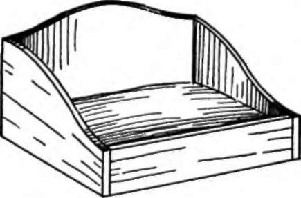 Dog Box Bed