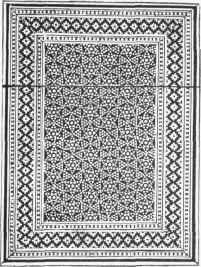 Card case, Indian pique.