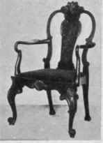 3. Hogarth arm chair, with hand painted splat, at $ 85.