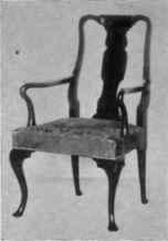 4. Queen Anne arm chair at $33.