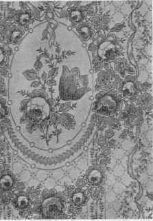 8. Hampton, a ribbon floral on taffeta.