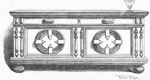 CHEST, TEMP. CHARLES II. 'bridge ward WITH IN 1674.