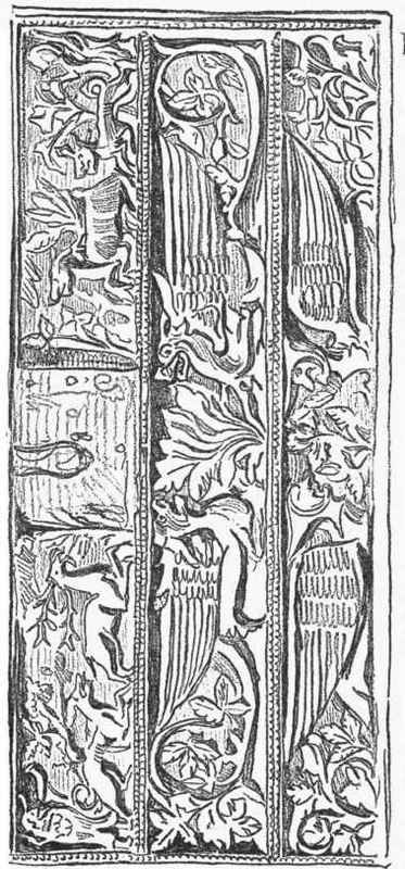 PANEL OF THE ALNWICK COFFER