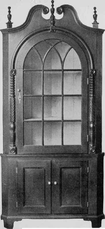 CORNER CUPBOARD.