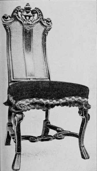 ENGLISH CHAIR. C. 1680.
