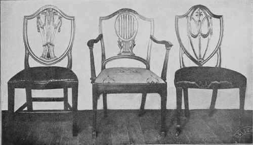 HEPPLEWHITE CHAIRS.
