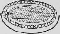 Pressed Brass oval 1780 1810.