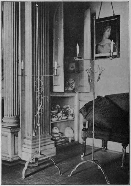 Candle stands, first half of Eighteenth Century.