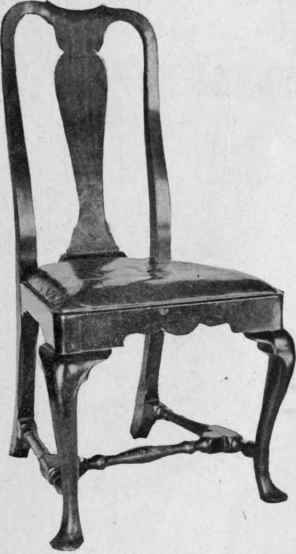 Dutch Chair (back stretcher missing), 1710 1720.