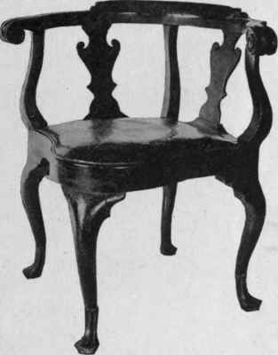 Dutch Roundabout Chair, 1740.