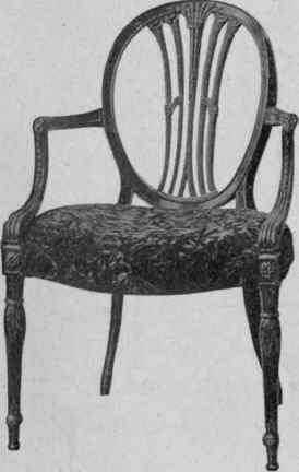 Hepplewhite Chair, 1789.