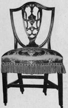 Hepplewhite Chair, 1790.