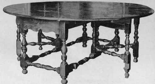 Hundred legged Table, 1680 1700.