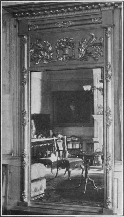 Looking glass, 1810 1820.