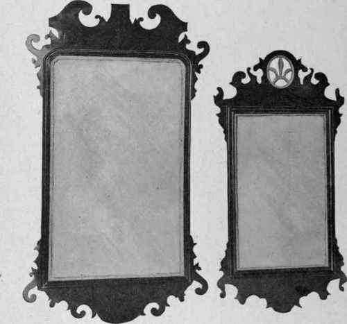 Looking glasses, 1750 1790.