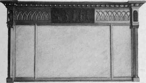 Mantel Glass, 1790.