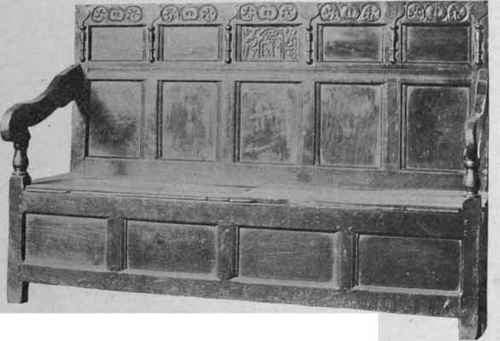 Oak Settle, 1708.