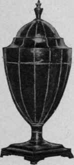Urn shaped Knife box, 1790.