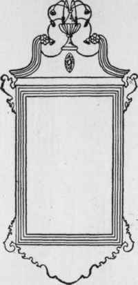 American Mirror, of Late Eighteenth Century.