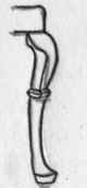 B. Early Ringed or Collared Cabriole Leg.