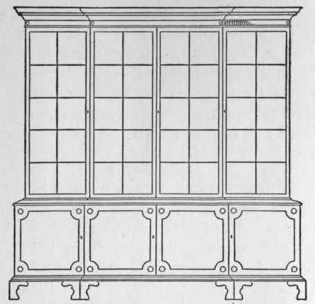 Bookcase of Characteristic Adam Contour.