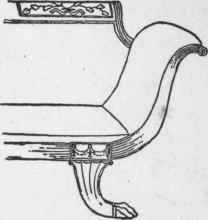 Sofa of Characteristic Phyfe Contour.