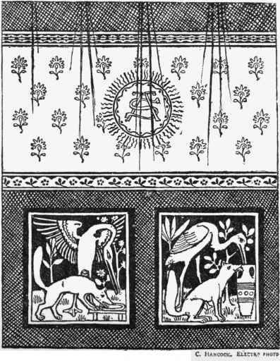 Embroidered Curtains, manufactured from Designs by C. Heaton.