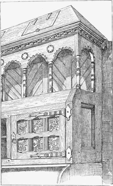 Portion of a Cabinet, executed from a Design by Charles L. Eastlake.