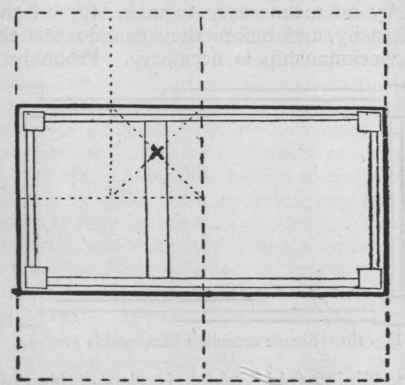 Fig. 190. Folding Card table Top.