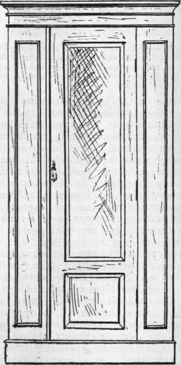 Fig. 194.   Small Hanging Wardrobe.
