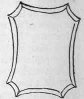 Figs. 152 to 154. Shapes of Bevelled Glasses.