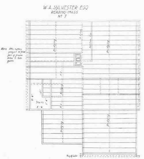 Floor And Framing Plans For W A Sylvester s House  73